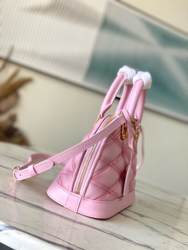 1:1 Replica Louis Vuitton LV Alma BB Malletage Luxury Bag For Women M24453 - 23.5cm