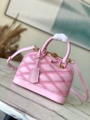 1:1 Replica Louis Vuitton LV Alma BB Malletage Luxury Bag For Women M24453 - 23.5cm