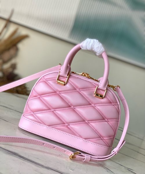1:1 Replica Louis Vuitton LV Alma BB Malletage Luxury Bag For Women M24453 - 23.5cm