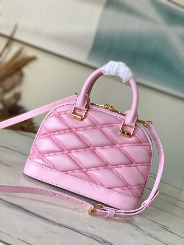 1:1 Replica Louis Vuitton LV Alma BB Malletage Luxury Bag For Women M24453 - 23.5cm