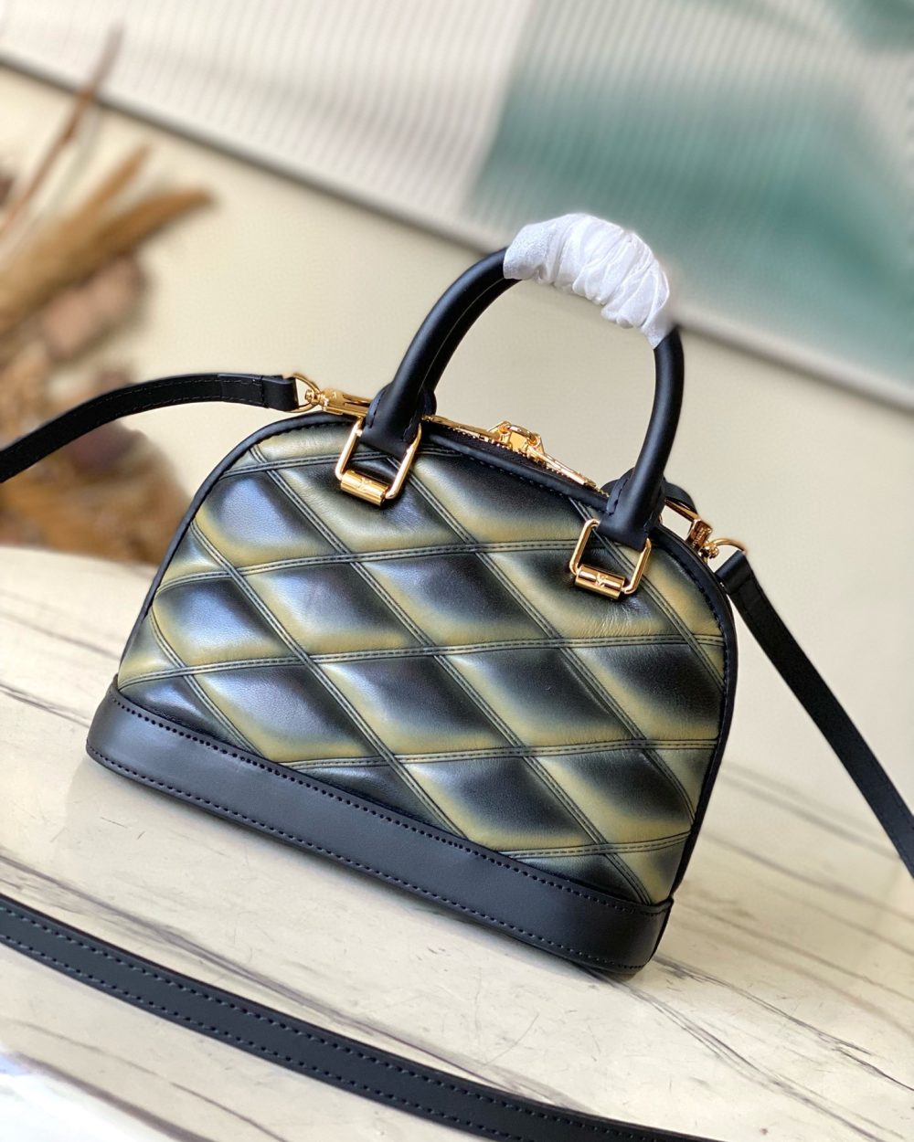 1:1 Replica Louis Vuitton LV Alma BB Malletage Luxury Bag For Women M23666 - 23.5cm