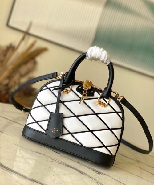 1:1 Replica Louis Vuitton LV Alma BB Malletage Luxury Bag For Women M23666 - 23.5cm