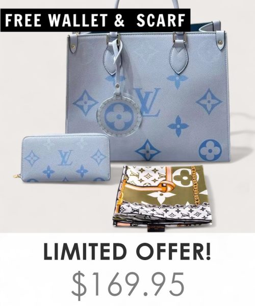 Big Bag + Gifts (FREE LV Wallet & FREE LV Scarf)