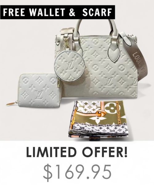 Big Bag + Gifts (FREE LV Wallet & FREE LV Scarf)