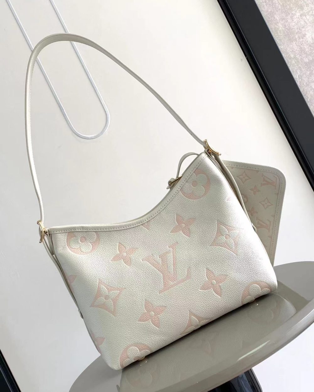 [REP 1:1] Louis Vuitton Carryall PM Monogram empreinte Unique Bag For Women M46288 M46203 p - 29cm