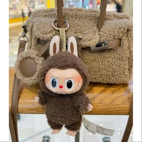 Chestnut Cocoa Labubu Bag Charm