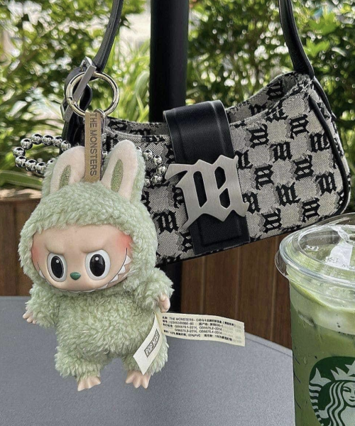 Green Grape Labubu Bag Charm