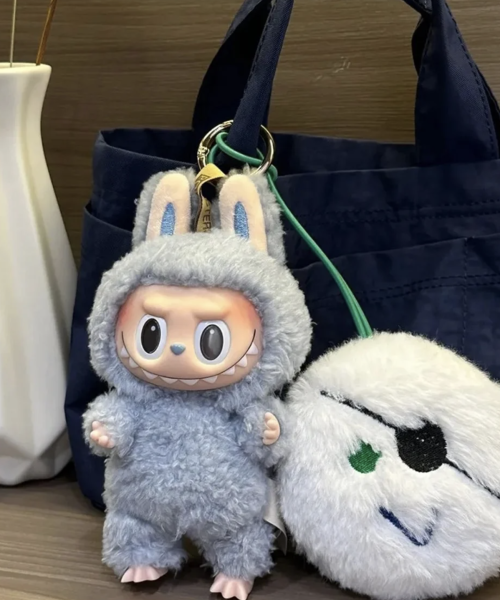 Sea Salt Coconut Labubu Bag Charm