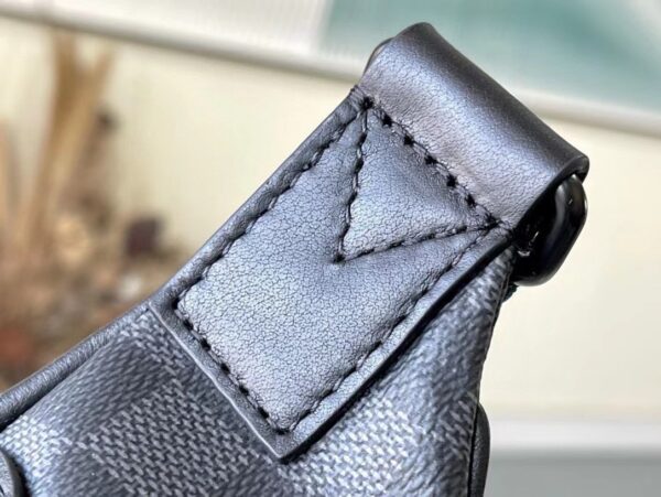 [REP 1:1] Louis Vuitton Damier Graphite Discovery Bumbag Unique Bag For Unisex N40187 - 47cm