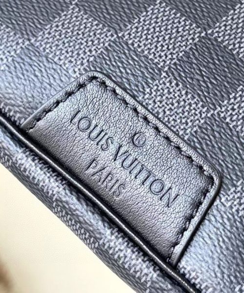 [REP 1:1] Louis Vuitton Damier Graphite Discovery Bumbag Unique Bag For Unisex N40187 - 47cm