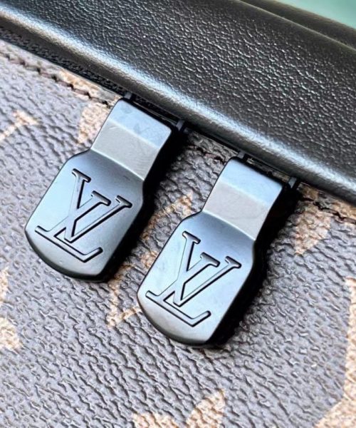 [REP 1:1] Louis Vuitton Damier Graphite Discovery Bumbag Unique Bag For Unisex N40187 - 47cm