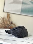 [REP 1:1] Louis Vuitton Discovery Bumbag Monogram Shadow Waist Body Black bag Unique Bag For Unisex M44388 - 47cm