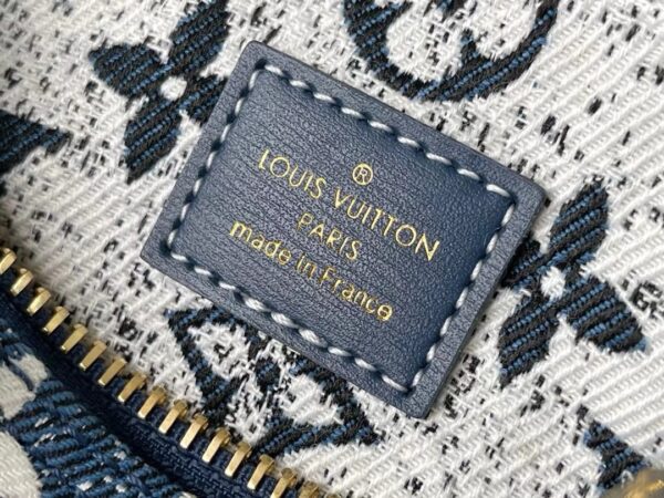 [REP 1:1] Louis Vuitton Nano Speedy Monogram Jacquard Denim Blue Unique Bag For Women M81168 - 16cm