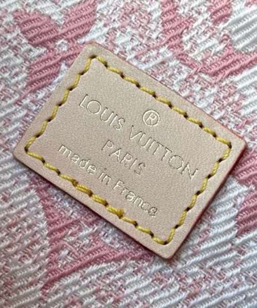 [REP 1:1] Louis Vuitton Nano Speedy Monogram Jacquard Denim Pink Unique Bag For Women M81213 - 16cm