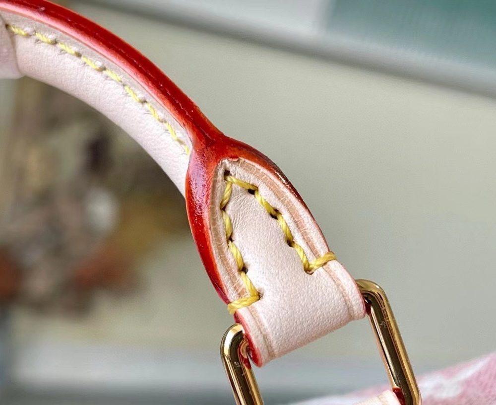 [REP 1:1] Louis Vuitton Nano Speedy Monogram Jacquard Denim Pink Unique Bag For Women M81213 - 16cm