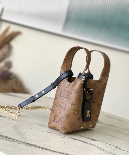 [REP 1:1] Louis Vuitton Atlantis BB Monogram Reverse Canvas Unique Bag For Women M46816 2 - 17cm