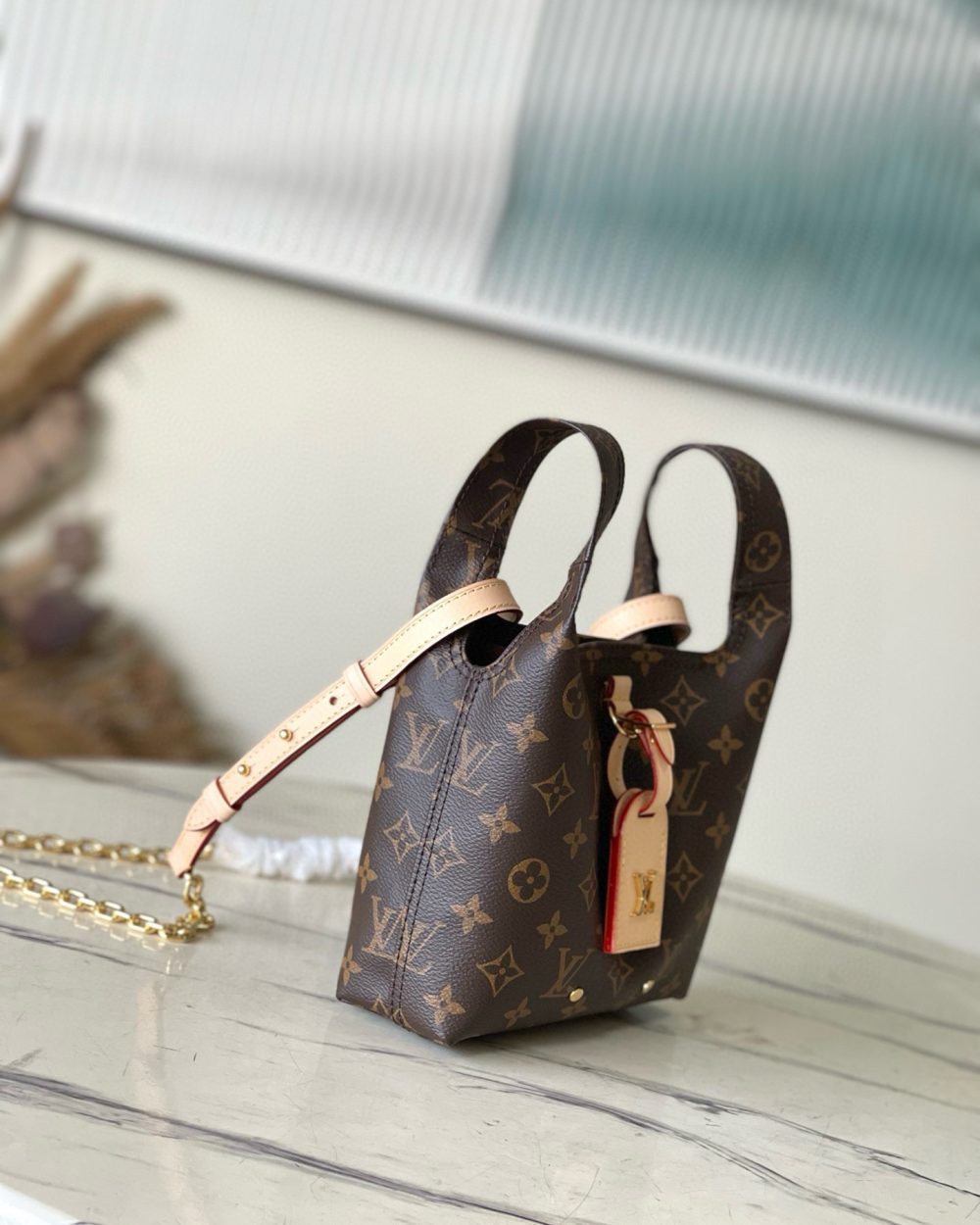 [REP 1:1] Louis Vuitton Atlantis BB Monogram Reverse Canvas Unique Bag For Women M46816 - 17cm