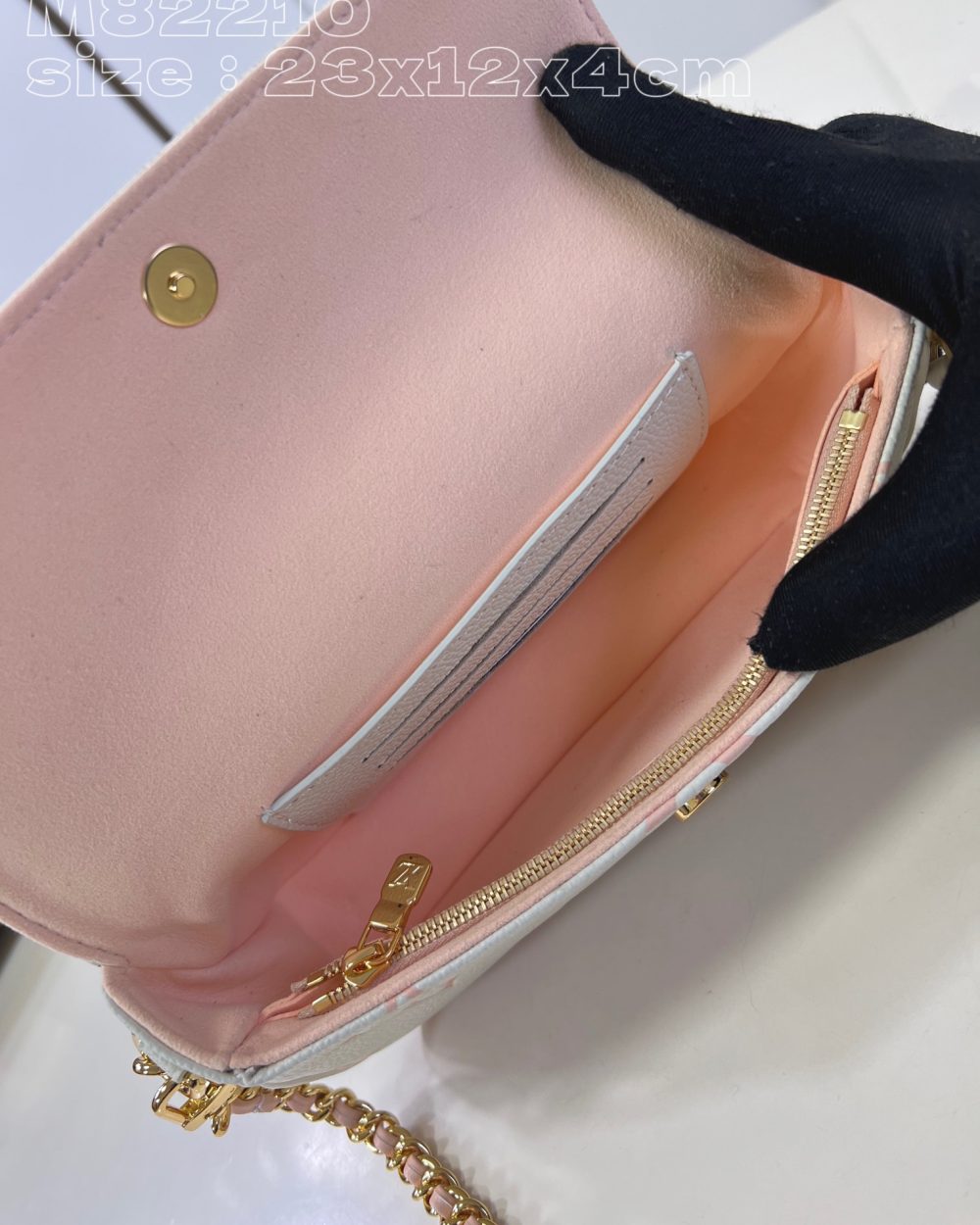 [REP 1:1] Louis Vuitton Wallet on Chain ivy monogram empreinte Unique Bag For Women M82210 - 23.5cm