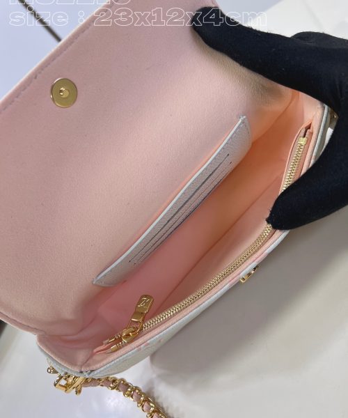 [REP 1:1] Louis Vuitton Wallet on Chain ivy monogram empreinte Unique Bag For Women M82210 - 23.5cm