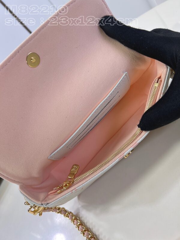 [REP 1:1] Louis Vuitton Wallet on Chain ivy monogram empreinte Unique Bag For Women M82210 - 23.5cm