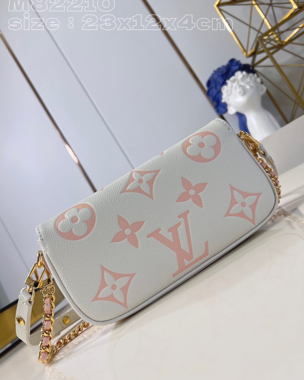 [REP 1:1] Louis Vuitton Wallet on Chain ivy monogram empreinte Unique Bag For Women M82210 - 23.5cm