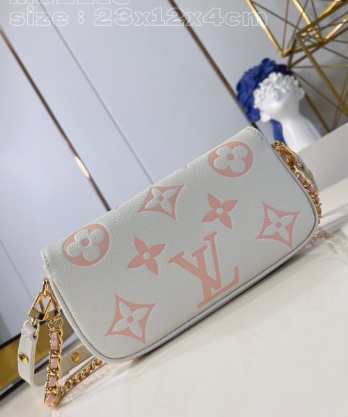 [REP 1:1] Louis Vuitton Wallet on Chain ivy monogram empreinte Unique Bag For Women M82210 - 23.5cm