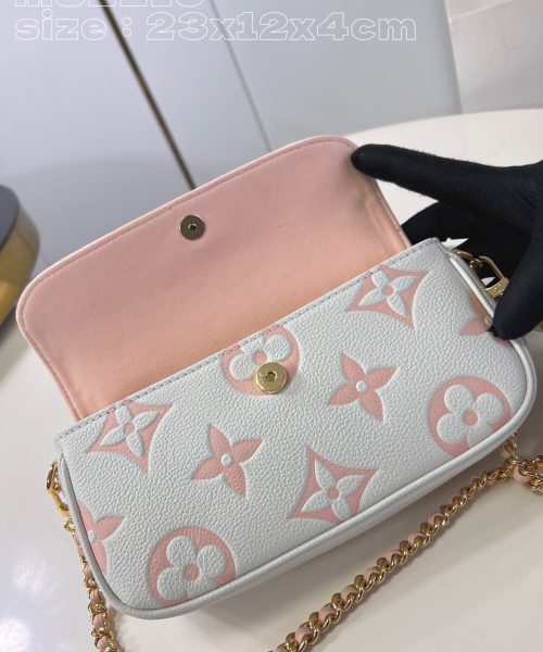 [REP 1:1] Louis Vuitton Wallet on Chain ivy monogram empreinte Unique Bag For Women M82210 - 23.5cm