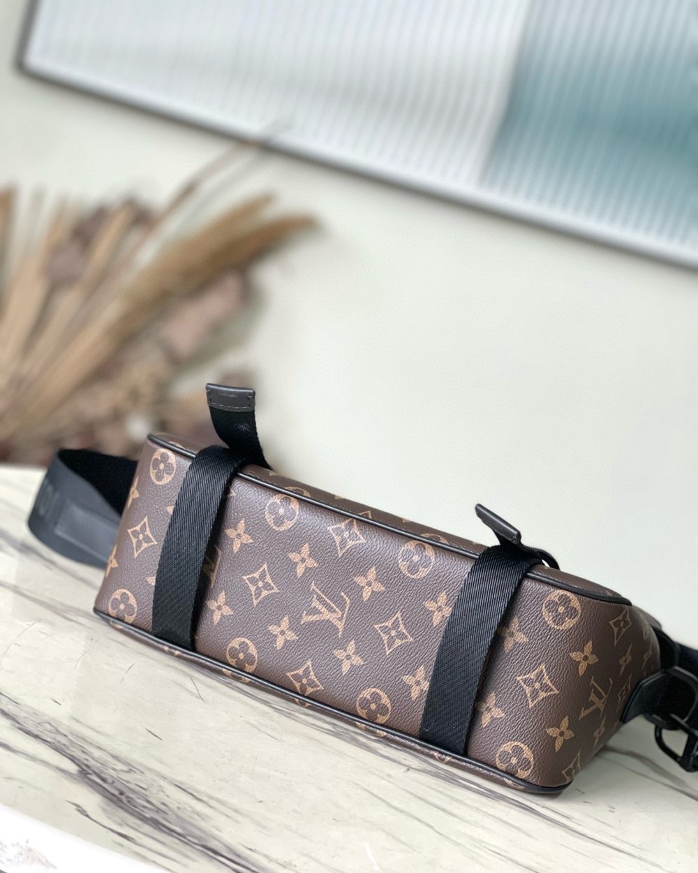 [REP 1:1] Louis Vuitton LV Trail Messenger Monogram Macassar nvprod5060013v/M46972 Unique Bag For Unisex M46972 - 31cm