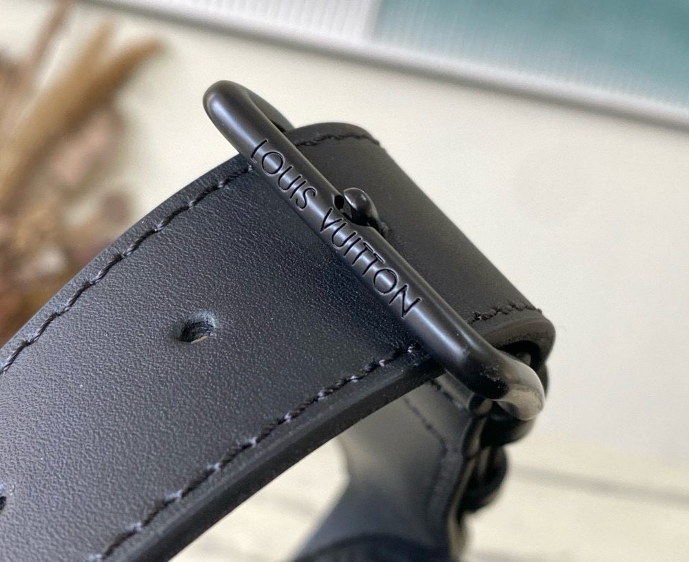 [REP 1:1] Louis Vuitton Steamer Messenger Black Taurilon Monogram Unique Bag For Women M57307 - 23.5cm