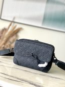 [REP 1:1] Louis Vuitton Steamer Messenger Monogram Taurillon Leather LG G90 Unique Bag For Women M23742 - 24cm