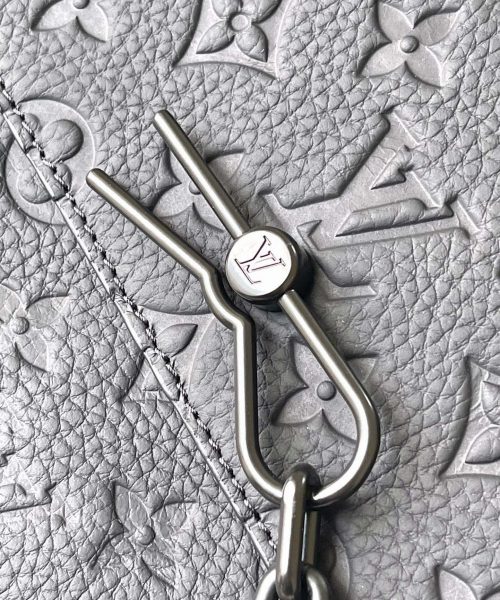 [REP 1:1] Louis Vuitton Steamer Messenger Monogram Taurillon Leather LG G90 Unique Bag For Women M23742 - 24cm