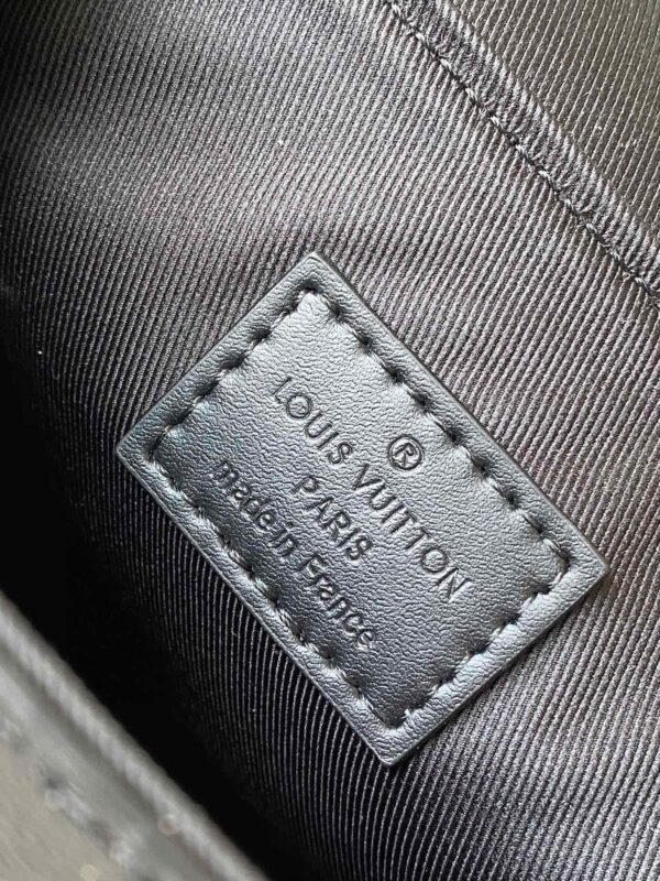 [REP 1:1] Louis Vuitton Nano Steamer Monogram Eclipse Unique Bag For Unisex M82774 - 18cm