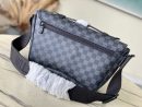 [REP 1:1] Louis Vuitton Monogram Eclipse Montsouris Messenger Shoulder Unique Bag For Women M46685 2 - 34cm