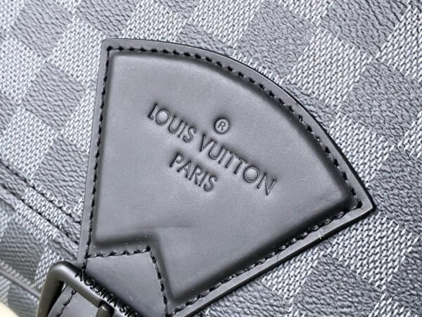 [REP 1:1] Louis Vuitton Monogram Eclipse Montsouris Messenger Shoulder Unique Bag For Women M46685 2 - 34cm