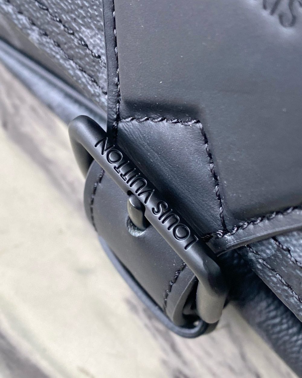 [REP 1:1] Louis Vuitton Monogram Eclipse Montsouris Messenger Unique Bag For Women M46685 4 - 34cm