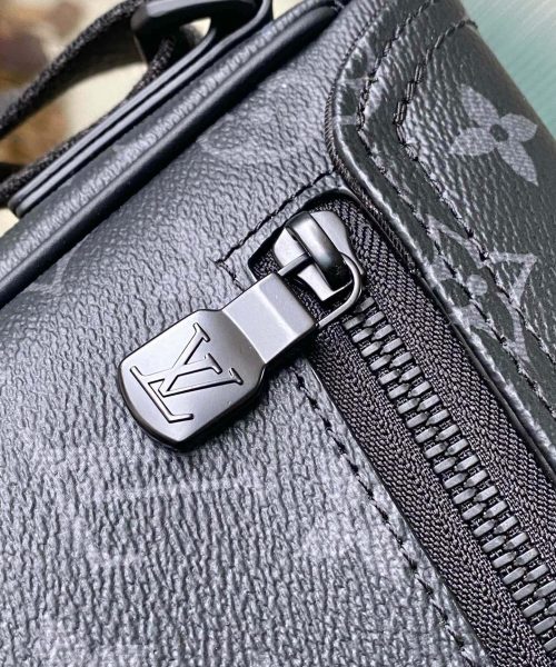 [REP 1:1] Louis Vuitton Monogram Eclipse Montsouris Messenger Unique Bag For Women M46685 4 - 34cm