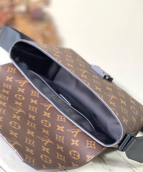 [REP 1:1] Louis Vuitton S Cape Messenger Monogram Eclipse Unique Bag For Unisex M46794 3 - 28cm