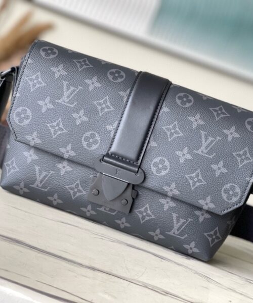 [REP 1:1] Louis Vuitton S Cape Messenger Monogram Eclipse Unique Bag For Women M46794 2 - 28cm