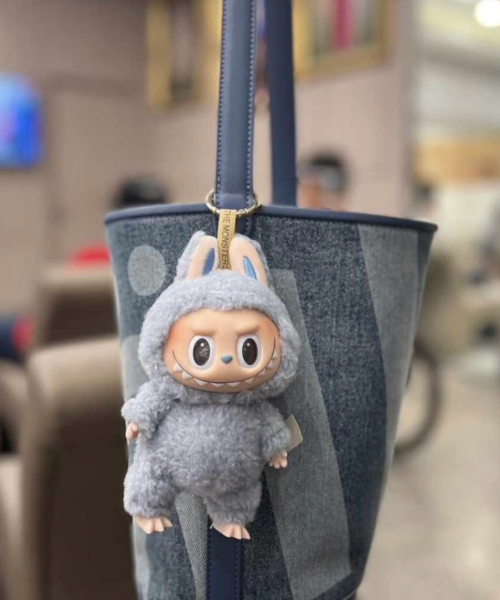 Sea Salt Coconut Labubu Bag Charm