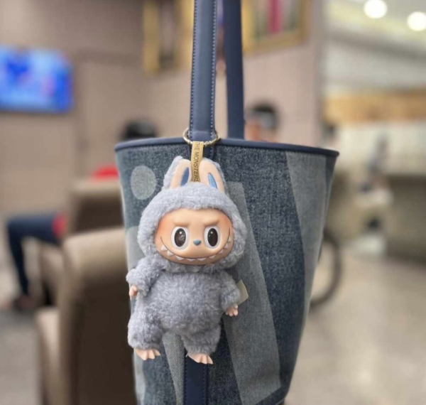 Sea Salt Coconut Labubu Bag Charm