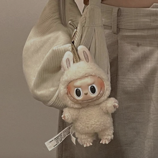 Soymilk Labubu Bag Charm