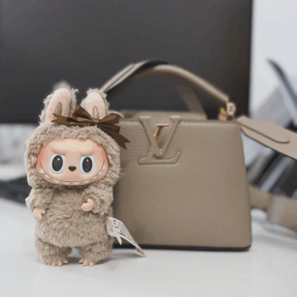 Gucci Toffee Labubu Bag Charm