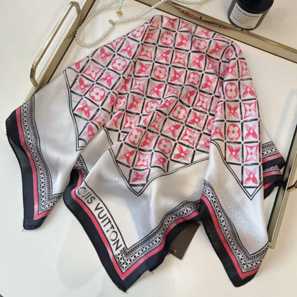 Louis Vuitton Monogram Square 70cm Silk Scarf