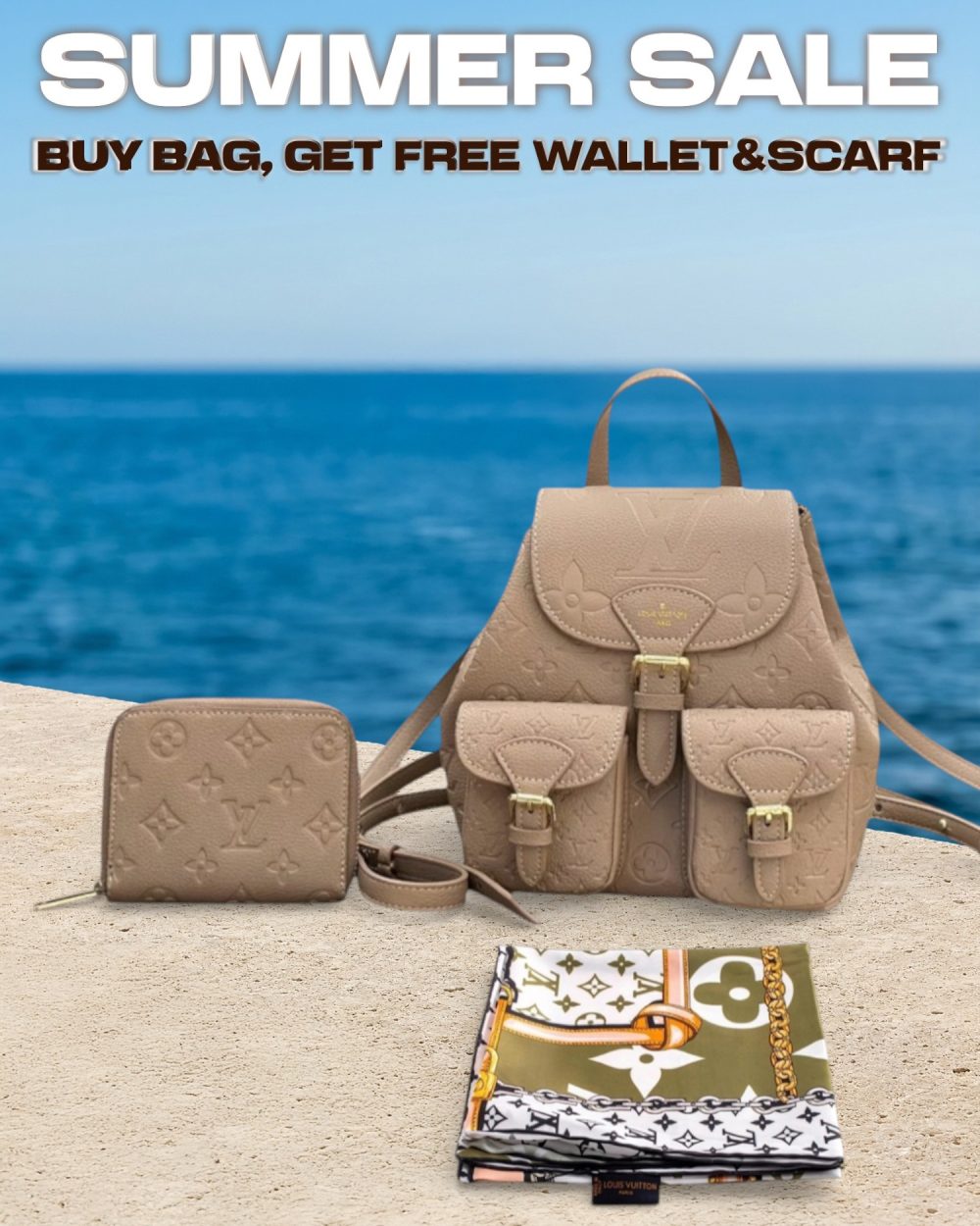 DBS-LC1028 - Backup Monogram Empreinte Backpack Deal