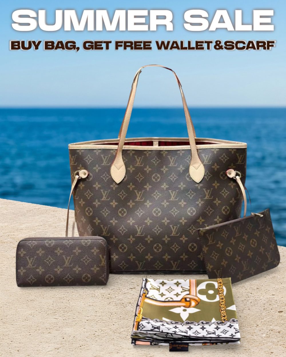 DBS-LC349 - Neverfull MM Handbag Deal
