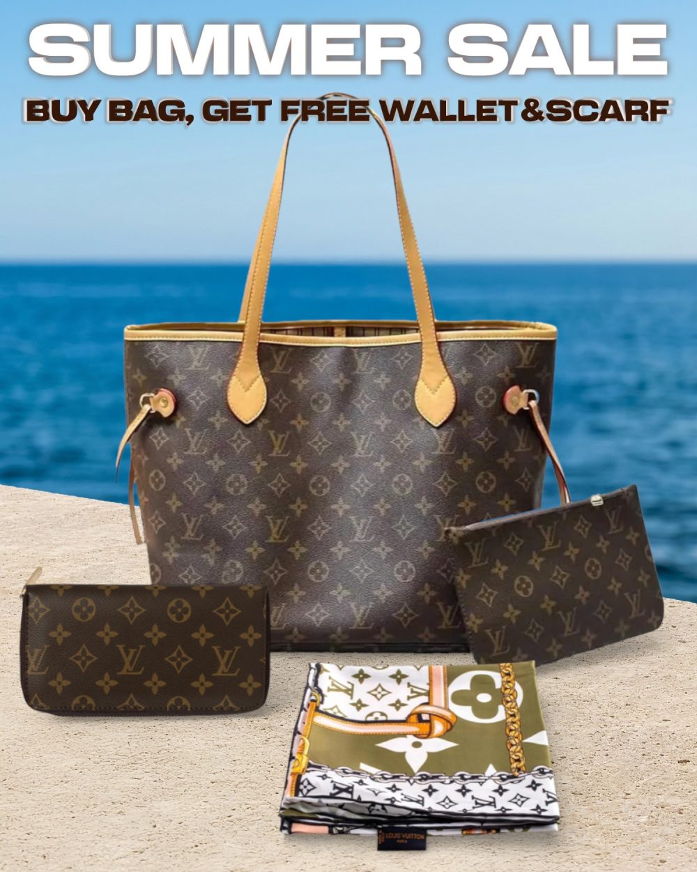 DBS-LC351 - Neverfull MM Handbag Deal