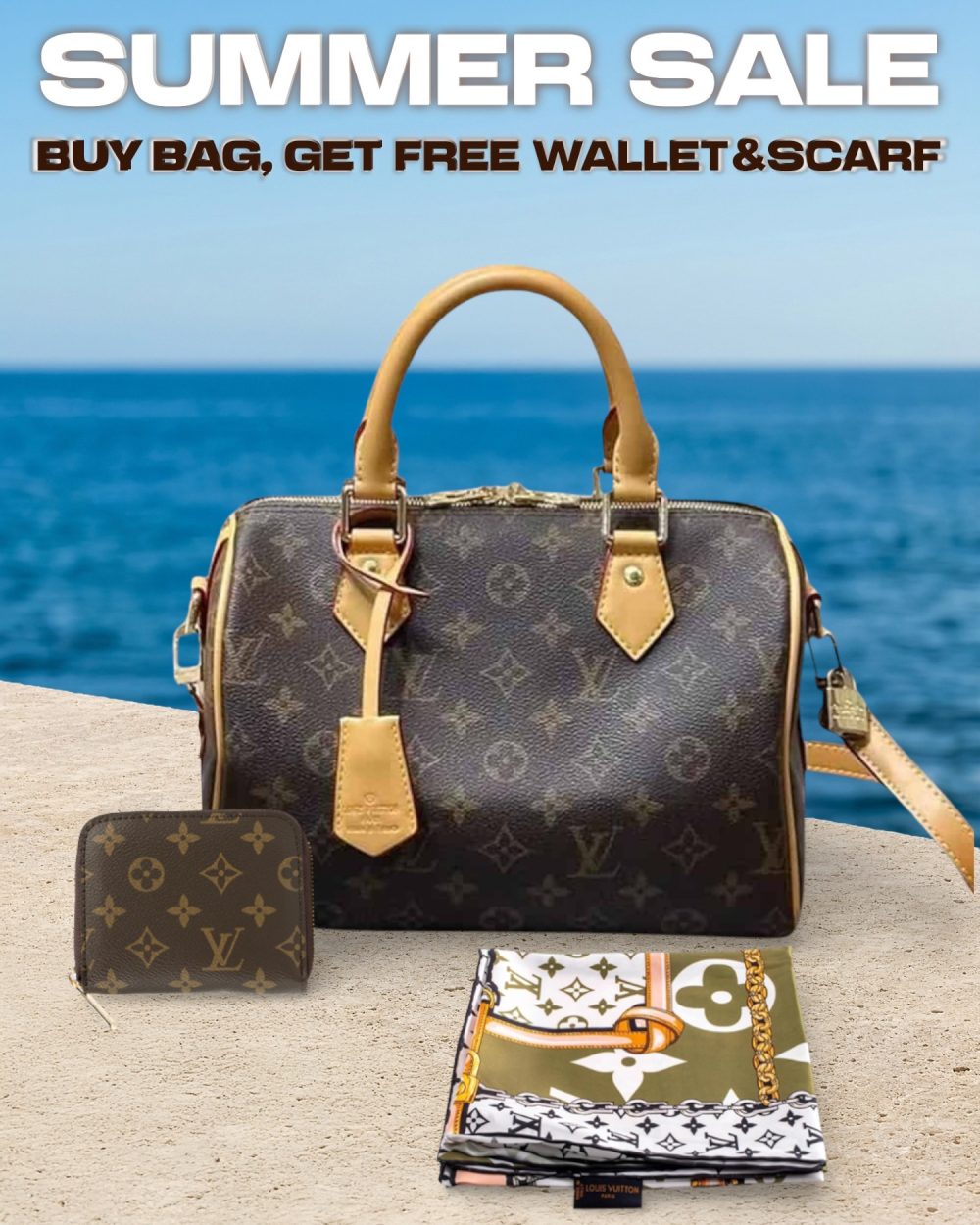 DBS-LC367 - Speedy Bandoulière 30 Handbag Deal
