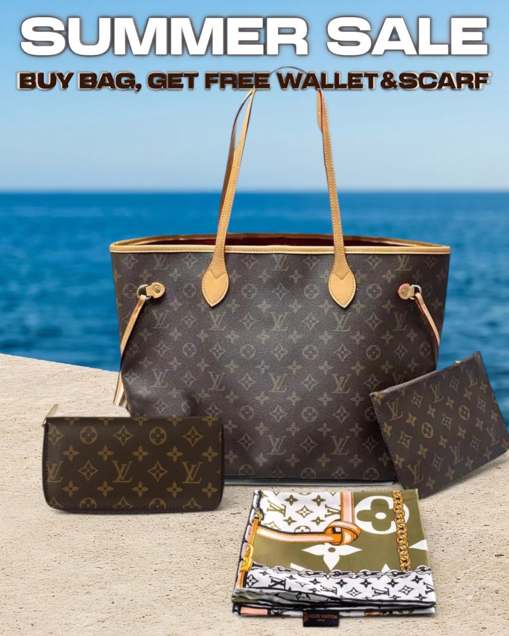 DBS-LC348 - Neverfull MM Handbag Deal