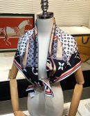 570756 Louis Vuitton Square 90 Silk Scarves