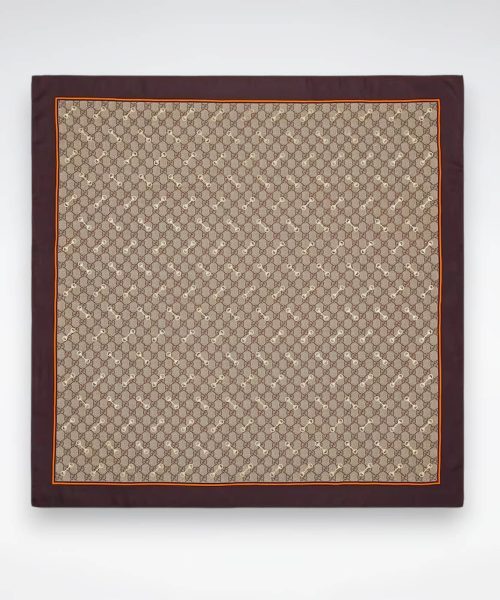 Gucci Square 70cm Silk Scarf (Random Style)